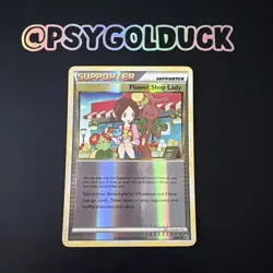 Pokemon TCG - Flower Shop Lady - 74/90 - HGSS Undaunted - Reverse Holo - LP B31 - Image 1