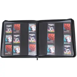 WINTRA 12 Pocket Blue Card Binder, Side Loading Trading Card Collectors Album... - Image 2