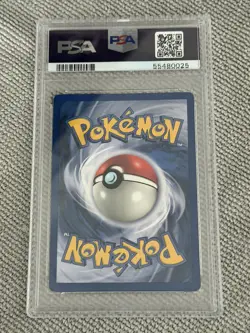Shadowless 1999 Pokemon Hitmonchan HOLO 7/102 PSA 8 - Image 2