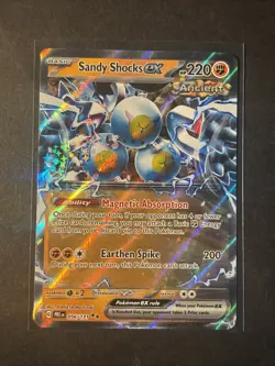 Pokemon Sandy Shocks ex - 056/131 - Double Rare NM-Mint Prismatic Evolutions - Image 1