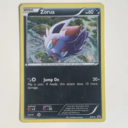 Pokemon - Zorua BW12 - BLACK & WHITE PROMO - Image 1
