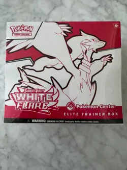 Pokemon TCG White Flare Pokemon Center Elite Trainer Box ETB NEW/SEALED - Image 1