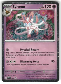 Sylveon (Cosmos Holo) 172 Holo Promo Scarlet & Violet Promo Pokemon NM - Image 1