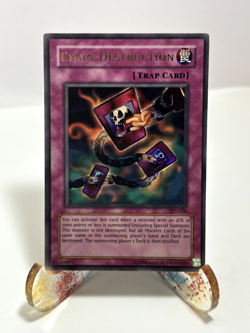 YuGiOh! Chain Destruction PSV-006 Unlimited Ultra Rare LP - Image 1