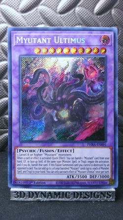 | Yugioh Myutant Ultimus PHRA-EN091 1st Secret Rare Phantom Rage NM 🔥 | - Image 1