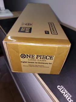 1st Anniversary Set One Piece English Version SEALED- brown box - Image 1