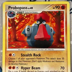 Probopass 60/127 Non Holo Platinum Base Set Pokemon Card 2009 NM/LP - Image 2