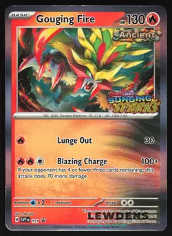 Gouging Fire - SVP 151 - Surging Sparks - SV Black Star Promo - Pokemon Card - Image 1