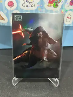 Kylo Ren Star Wars Topps Chrome Galaxy 2024 Base Card #23 - Image 1