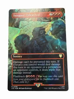 Isengard Unleashed (Borderless) SURGE Foil LTC #539 - Image 1