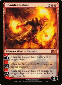 X 1 Chandra Nalaar NM-M M11 127 MTG Magic The Gathering - Image 1