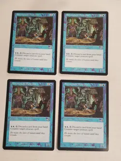 MTG Playset 4x Stronghold Biologist (Nemesis/Blue/U) - BGM - Image 1