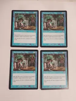MTG Playset 4x Stronghold Machinist (Nemesis/Blue/U) - BGM - Image 1