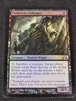 FOIL MTG Undercity Informer - Gatecrash - Magic Gathering -- VLP -- L45 - Image 1
