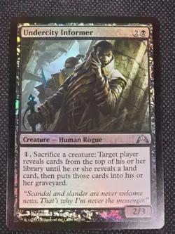 FOIL MTG Undercity Informer - Gatecrash - Magic Gathering -- VLP -- L45 - Image 2