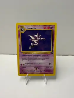 1999 Pokemon Fossil Rare Non-Holo 3 Card Lot: Haunter, Magneton, Lapras - Image 3