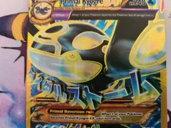 Primal Kyogre EX Shiny Full Art Holo Card 96/98 XY-Ancient Origins - Image 3