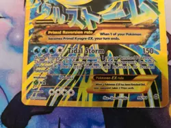 Primal Kyogre EX Shiny Full Art Holo Card 96/98 XY-Ancient Origins - Image 4