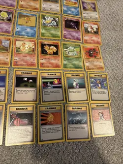 Vintage Pokemon Base Set Unlimited Fossil Jungle Lot 35 Cards All Different - Image 5