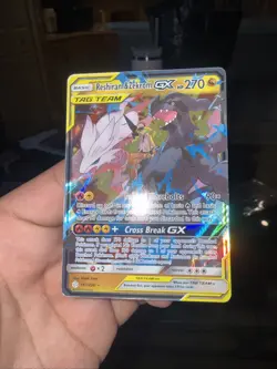Pokemon TCG Reshiram & Zekrom GX 157/236 Cosmic Eclipse Tag Team Nm/M - Image 1