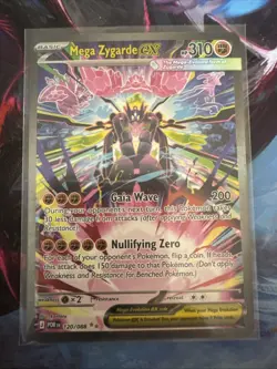 Mega Zygarde Ex Pokemon Perfect Order SIR 120/088 NM - Image 1