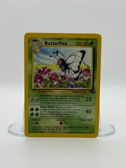 Butterfree 33/64 Jungle Uncommon NM WOTC Pokemon Card - Image 1