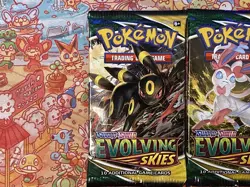 Pokemon TCG - Evolving Skies - Booster Pack x4 -Brand New Sealed - Image 2
