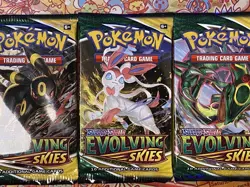 Pokemon TCG - Evolving Skies - Booster Pack x4 -Brand New Sealed - Image 3