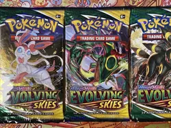 Pokemon TCG - Evolving Skies - Booster Pack x4 -Brand New Sealed - Image 4