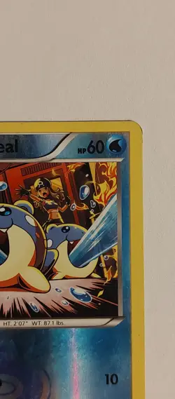 Pokemon 2015 XY Double Crisis Team Aqua's Spheal 3/34 Reverse Holo - Image 4