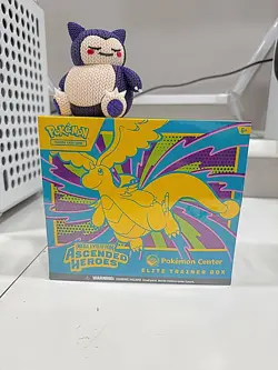 Ascended Heroes Pokemon Center ETB (Elite Trainer Box) SEALED w Surprise Snorlax - Image 1