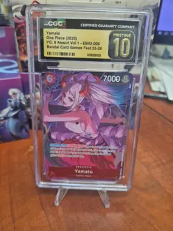 Yamato (Premium Card Collection - One Piece CGC PRISTINE 10 English - Image 1