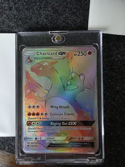Pokemon TCG - Charizard GX 150/147 - Burning Shadows - Rainbow Secret Rare - Image 5