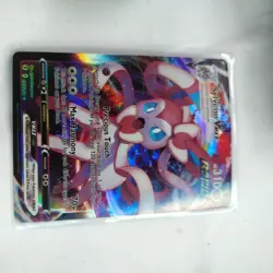 Sylveon MISCUT VMAX 075/203 Evolving Skies Pokemon TCG NM - Mint Ultra Rare Card - Image 3