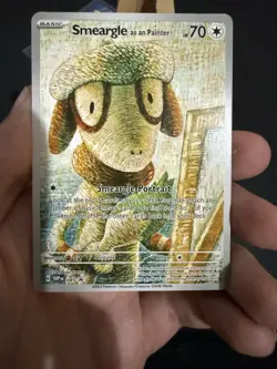 Van Gogh Sunflora And Smeargle As A Painter Pokemon Card TCG CUSTOM - Image 2