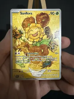 Van Gogh Sunflora And Smeargle As A Painter Pokemon Card TCG CUSTOM - Image 4