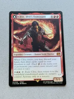 Clive, Ifrit's Dominant #133 Foil - MTG Final Fantasy FIN - Unplayed / NM - Image 1