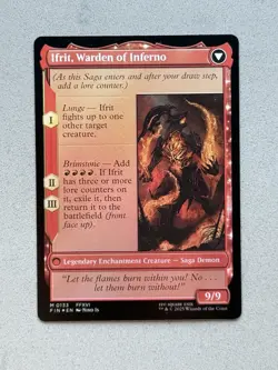Clive, Ifrit's Dominant #133 Foil - MTG Final Fantasy FIN - Unplayed / NM - Image 2