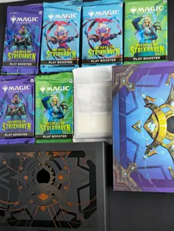 MTG Strixhaven Codex Bundle Missing Collector Boosters & Promo Cards - Image 1