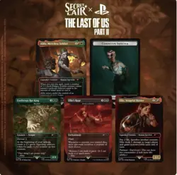 🔥 MTG Secret Lair Playstation IN HAND Last of Us Part 2 Free ship 🔥 - Image 1