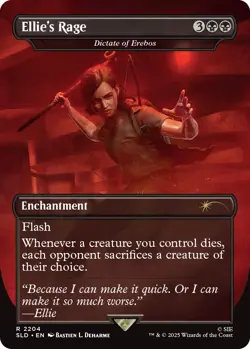 🔥 MTG Secret Lair Playstation IN HAND Last of Us Part 2 Free ship 🔥 - Image 4