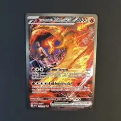 Pokemon TCG Team Rockets Moltres Ex Destined Rivals 229/182 NM/Mint - Image 1