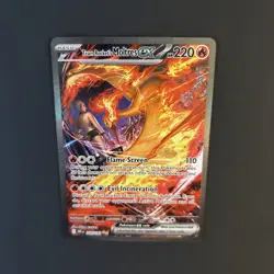 Pokemon TCG Team Rockets Moltres Ex Destined Rivals 229/182 NM/Mint - Image 3
