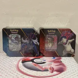 NEW- Pokemon Divergent Powers 2 Tin Lot- Hisuian Typhlosion & Hisuian Samurott - Image 1