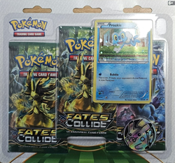 Pokemon XY Fates Collide Blister | 3-Pack Blister Pack Froakie | Sealed 2016 - Image 1