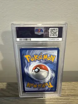 2025 Pokemon En Rockets Wobbuffet Destined Rivals ETB Promo #203 PSA MINT 9 - Image 2