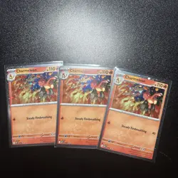 3X Charmeleon MEP 079 - NM Pokemon Mega Evolution Chaos Rising Holo Promo - Image 1