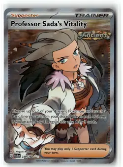 Professor Sada's Vitality 239/182 Ultra Rare Paradox Rift Pokemon NM b3 - Image 1