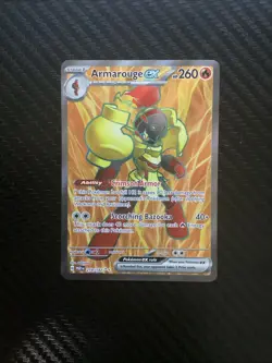Armarouge ex 218/182 2023 Pokemon SV Paradox Rift Full Art NM - Image 1