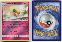 Whimsicott 91/145 Uncommon Guardians Rising Pokemon Reverse Holo NM - Image 3